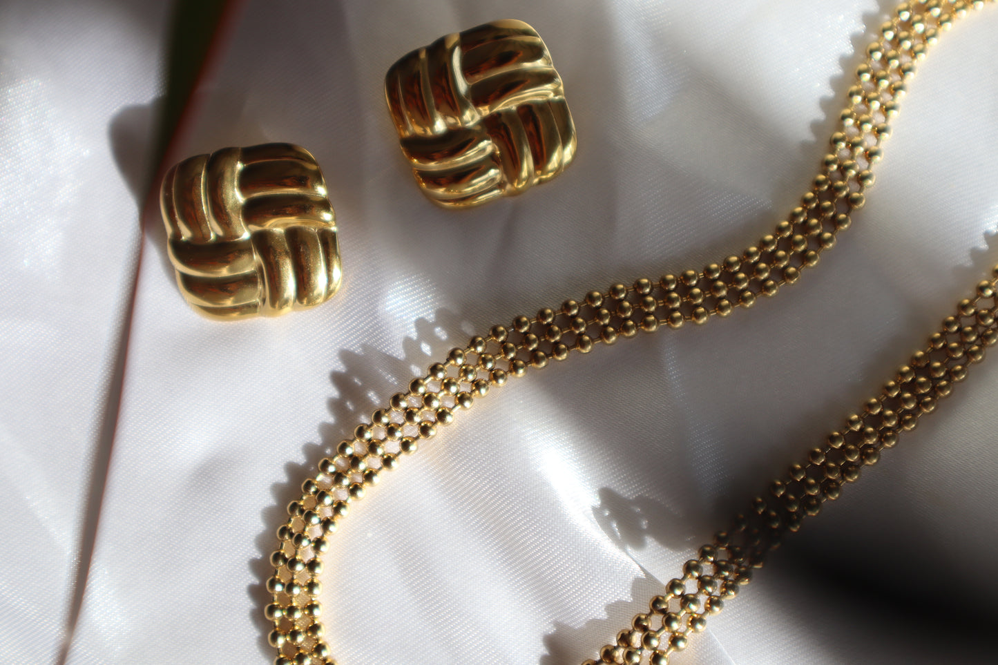 Colar Lotus - colar em aço inoxidável dourado | Hera